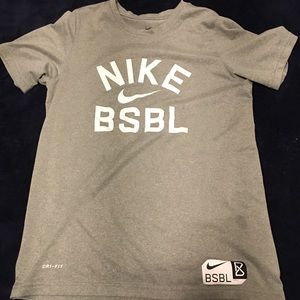 2 Nike BSBL Dri-Fit shirts